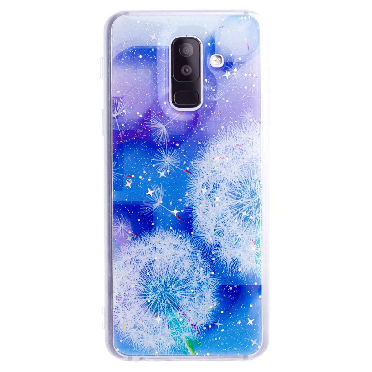 Husa Fashion Samsung Galaxy A6 Plus 2018, Contakt Floral thumb