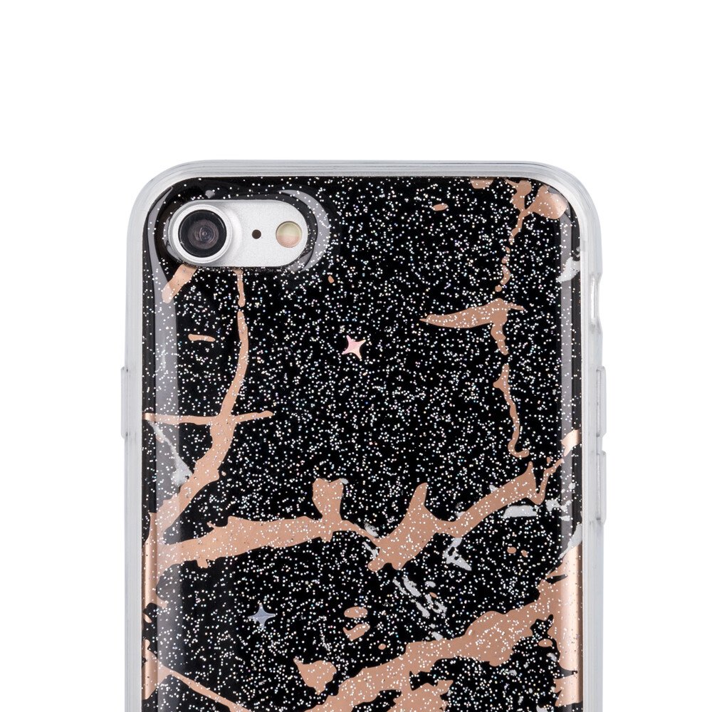 Husa Fashion Samsung Galaxy A70, Marble Negru thumb