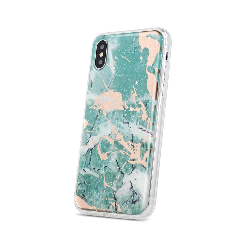 Husa Fashion Samsung Galaxy A70, Marble Verde thumb