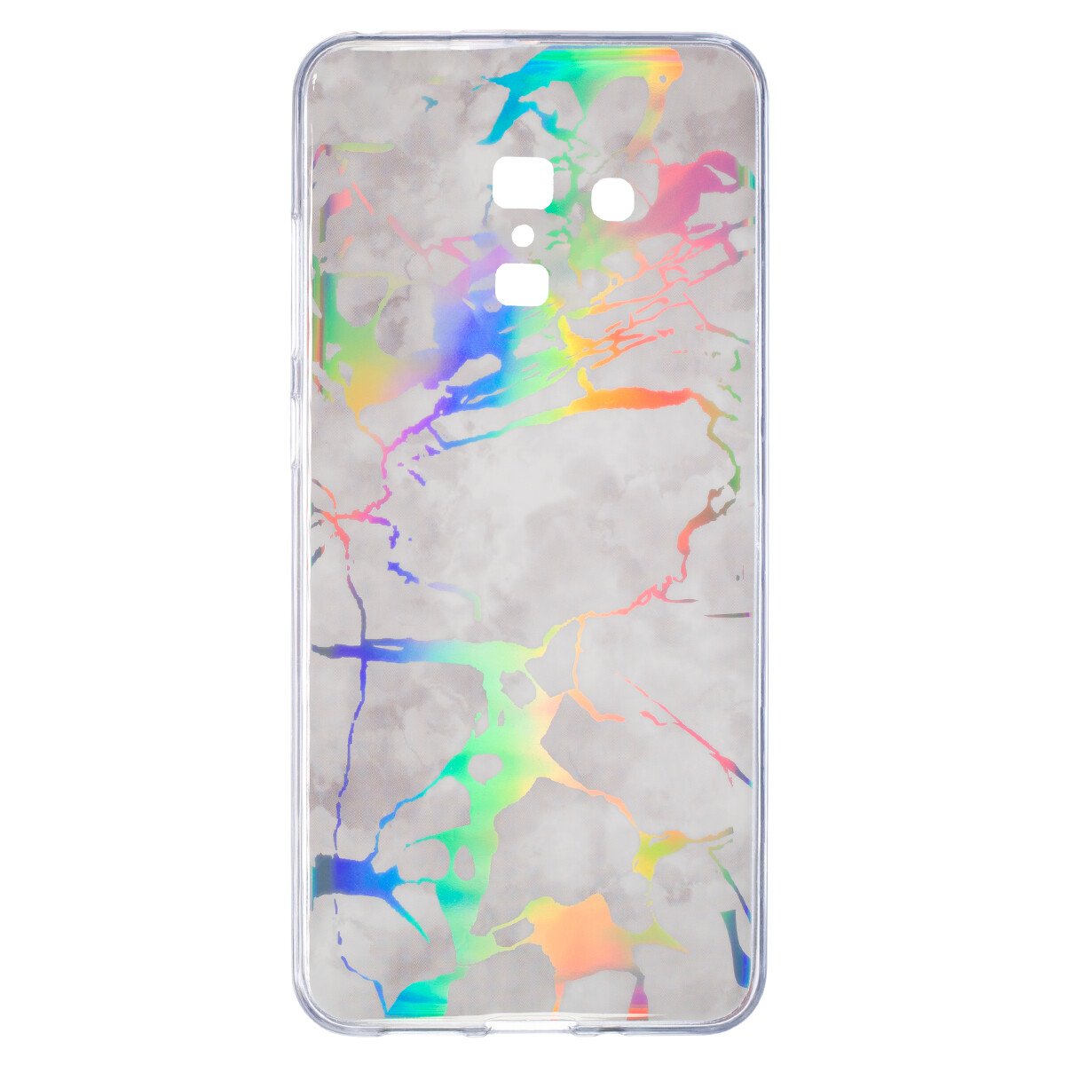 Husa Fashion Samsung Galaxy A8 2018, Marble Alb thumb