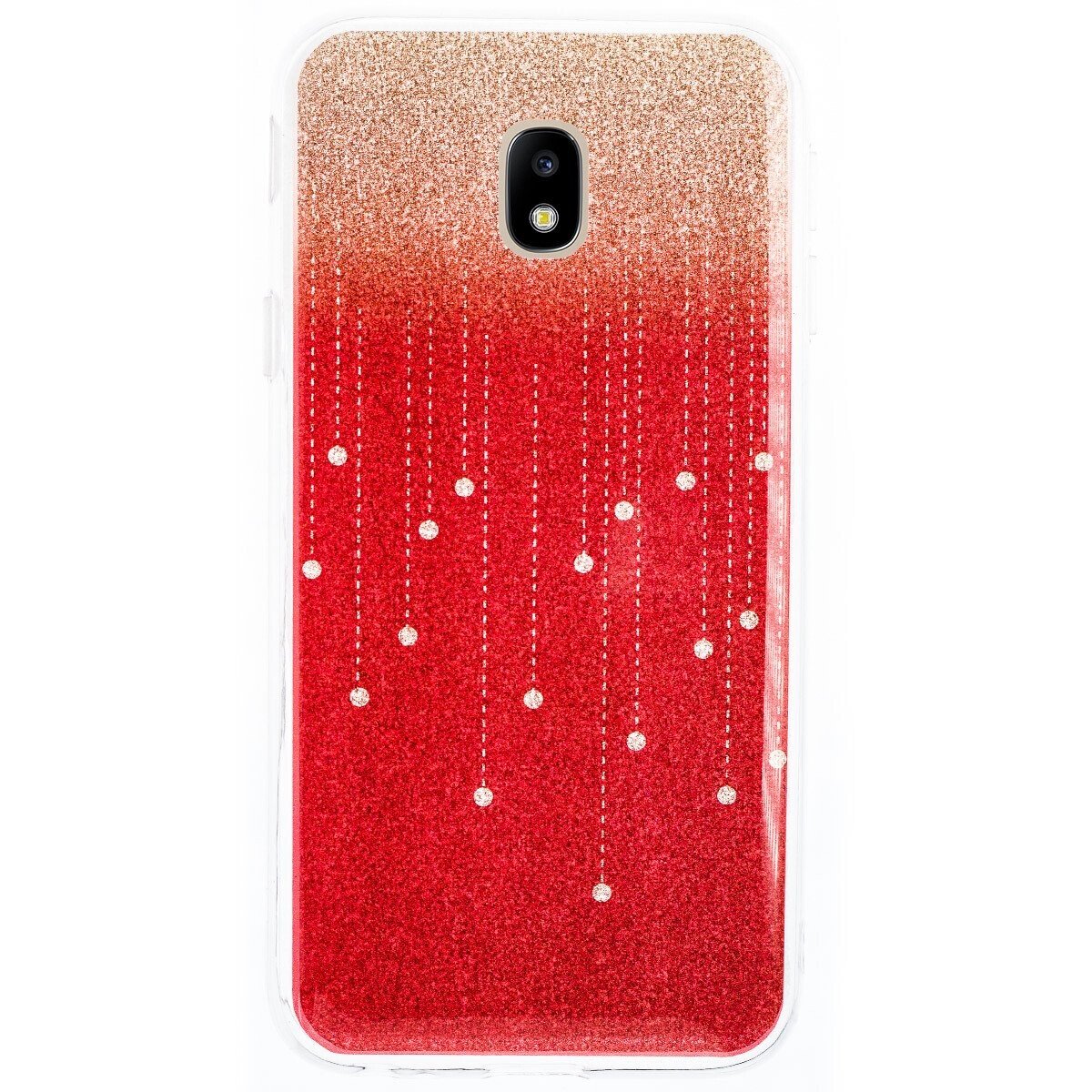 Husa Fashion Samsung Galaxy J3 2017, Glitter Rosie thumb