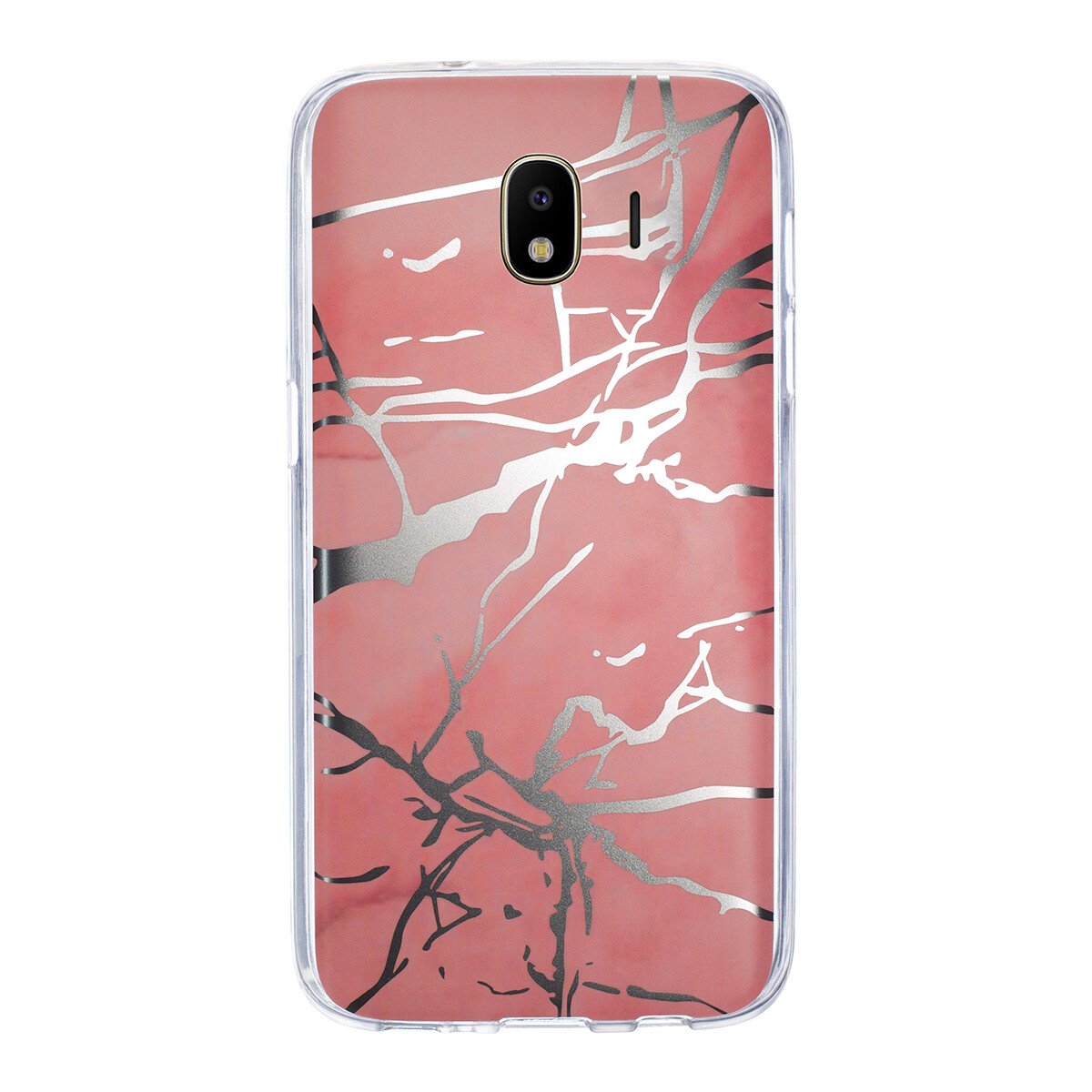 Husa Fashion Samsung Galaxy J4 2018, Marble Roz thumb