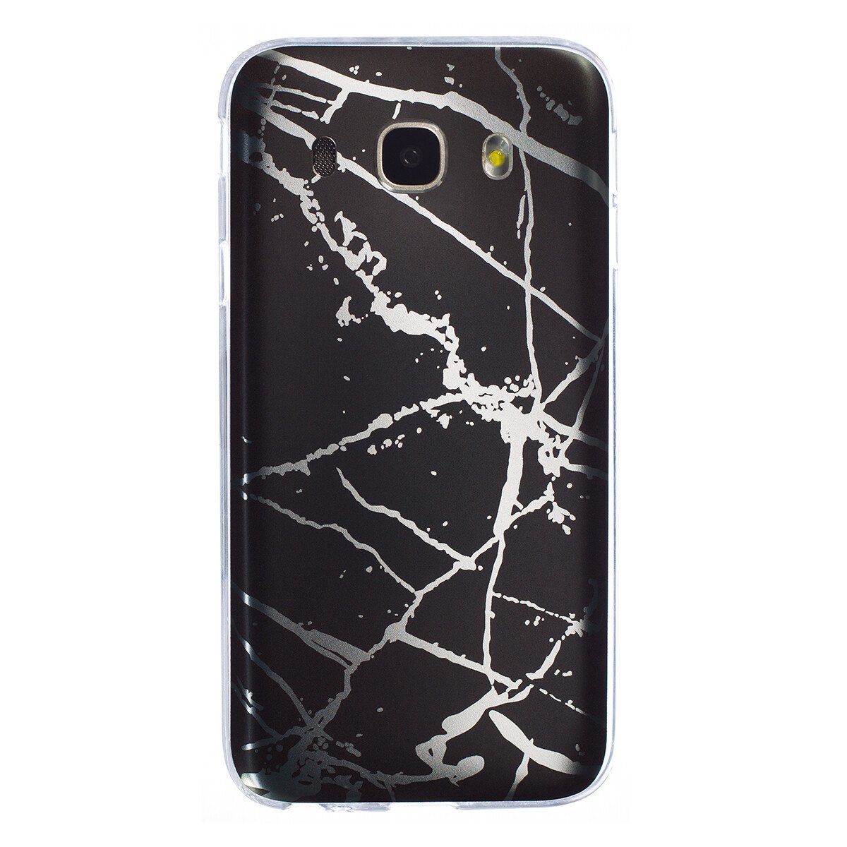 Husa Fashion Samsung Galaxy J5 2016, Marble Negru thumb