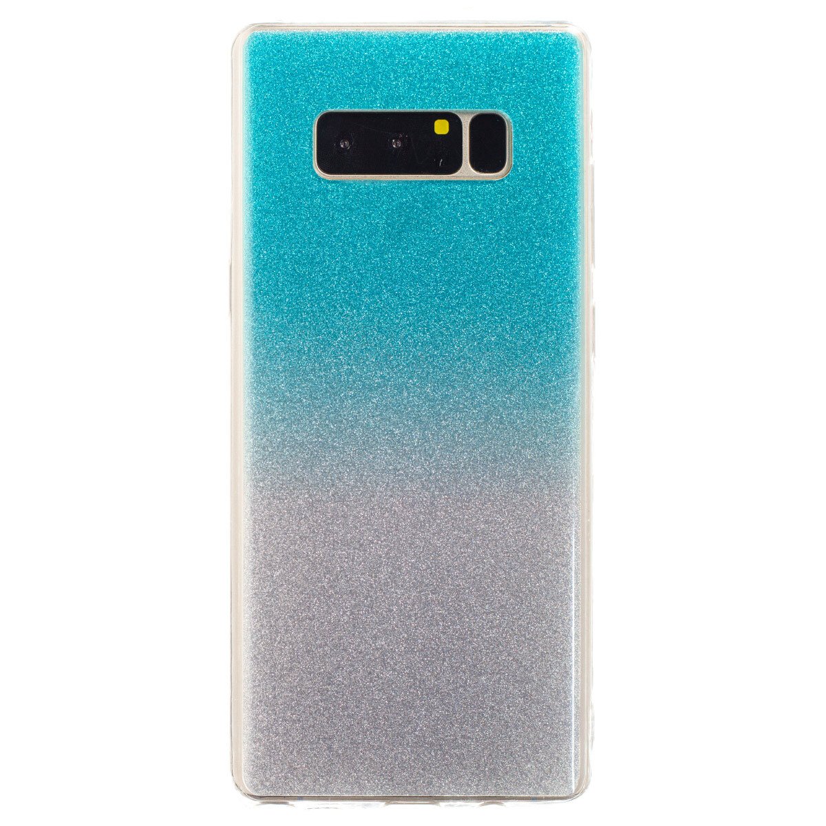 Husa Fashion Samsung Galaxy Note 8, Glitter Argintie thumb