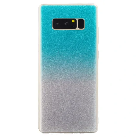 Husa Fashion Samsung Galaxy Note 8, Glitter Argintie