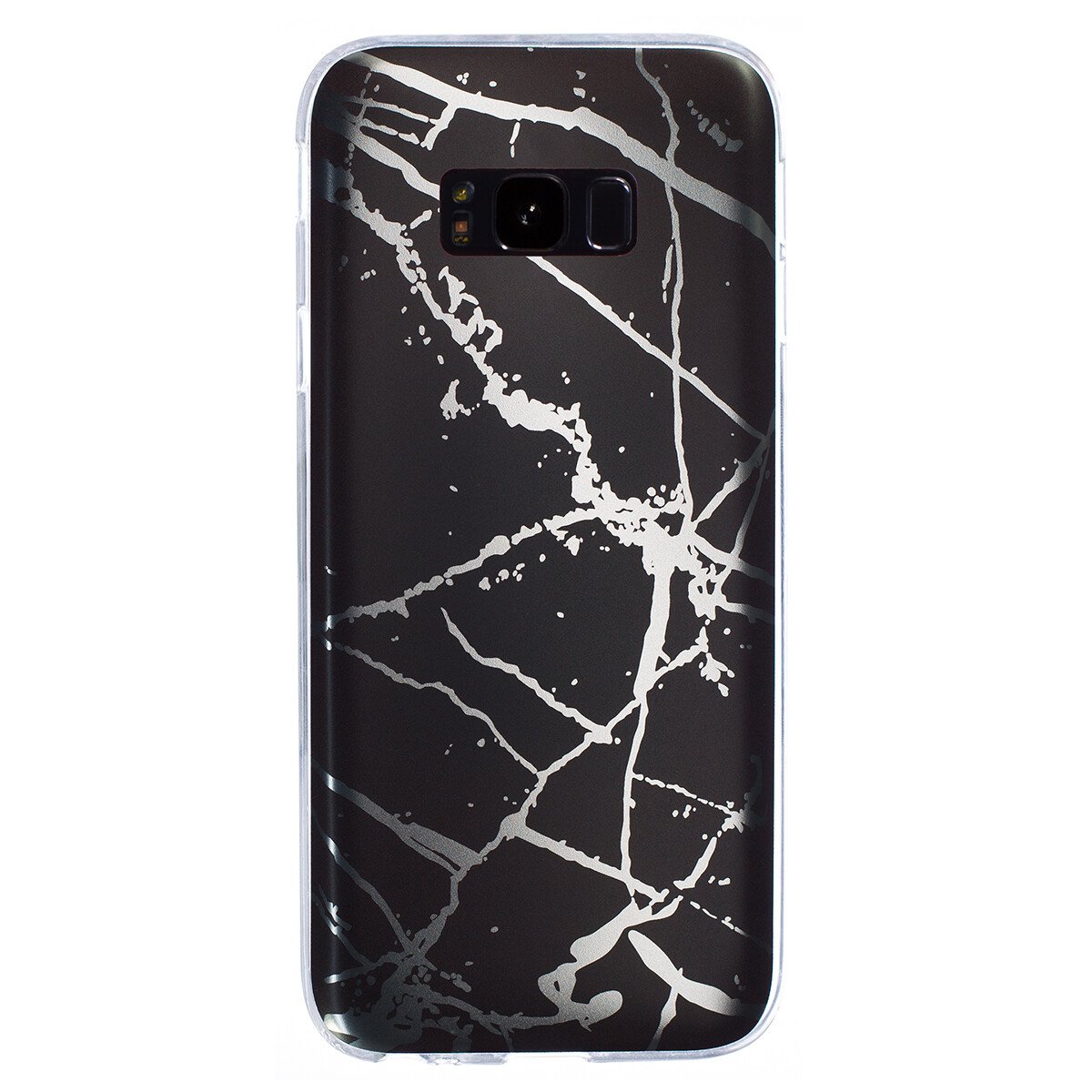 Husa Fashion Samsung Galaxy S8 Plus, Marble Negru thumb