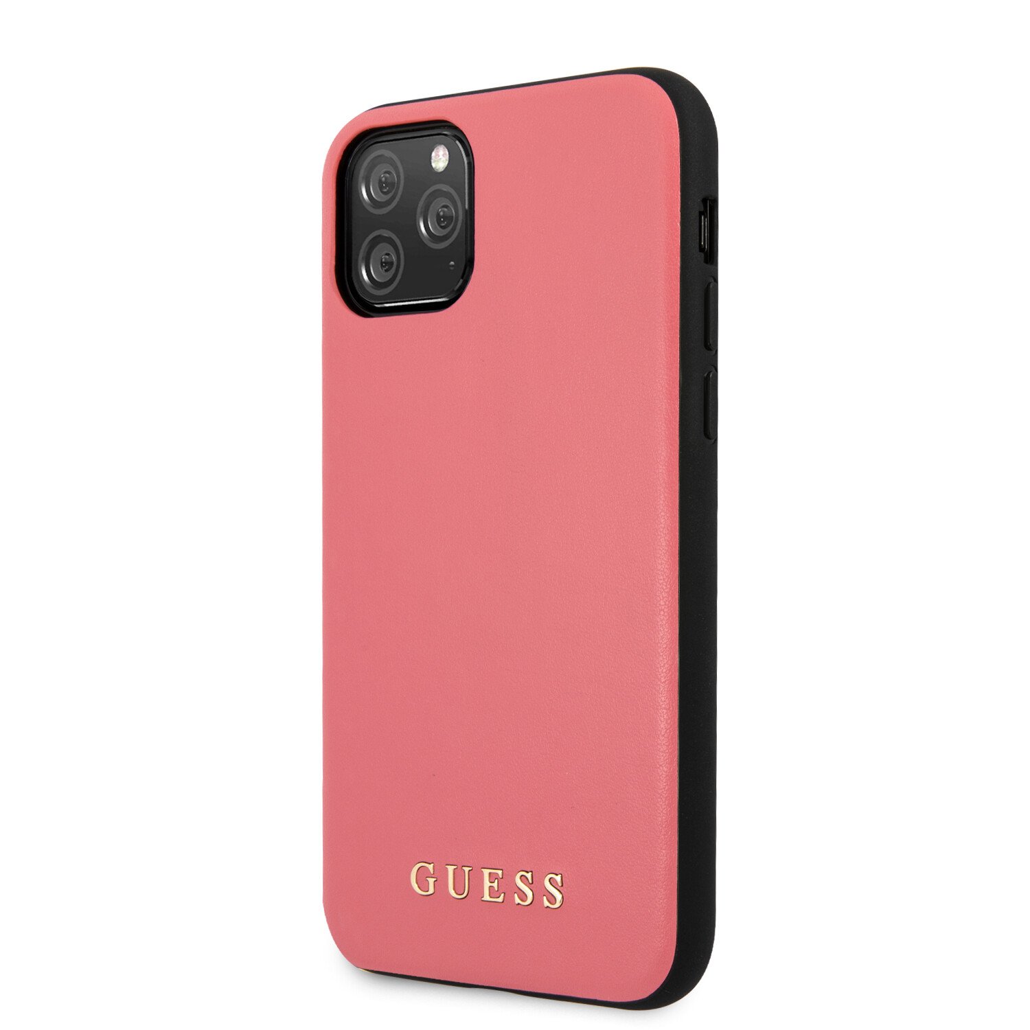 Husa Guess PU Leather pentru iPhone 11 Pro Max, Roz thumb