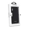 Husa Guess Silicone Cover Gold Logo iPhone X/XS, Negru