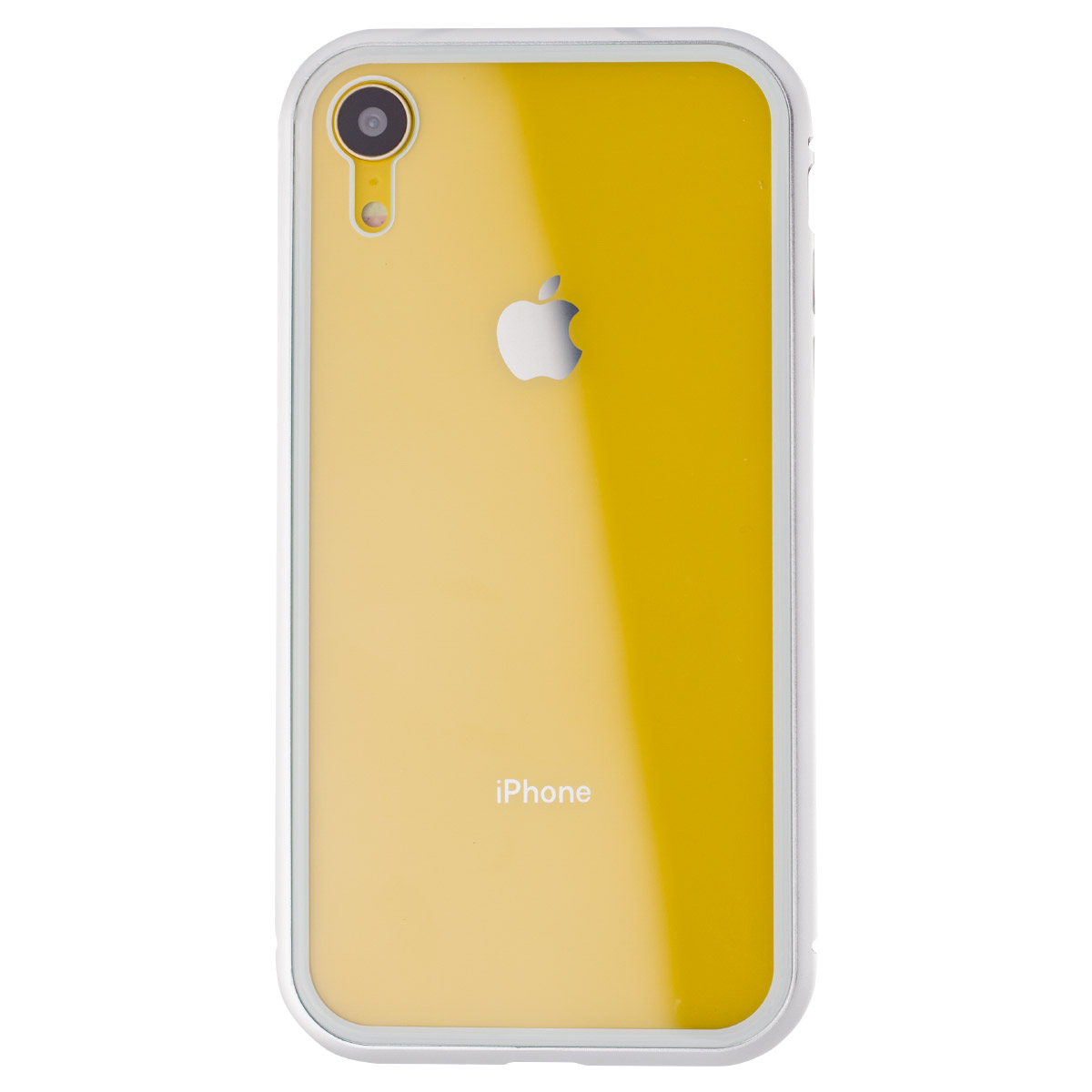 Husa Hard 360 Magnetica iPhone XR, Argintie thumb