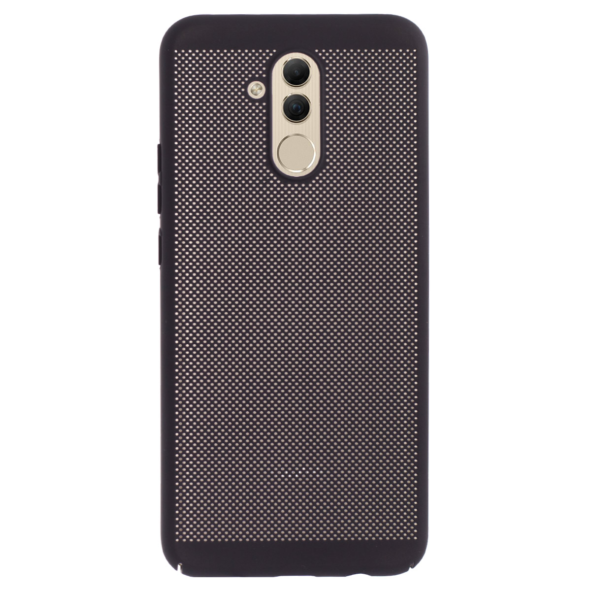 Husa hard Huawei Mate 20 Lite Negru - Model perforat thumb