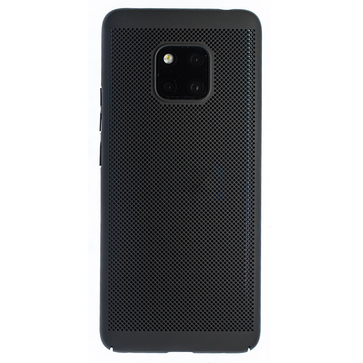 Husa hard Huawei Mate 20 Pro Negru- Model perforat thumb