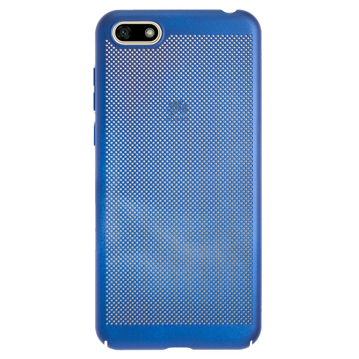 Husa hard Huawei Y5 Prime 2018 Albastru- Model perforat thumb