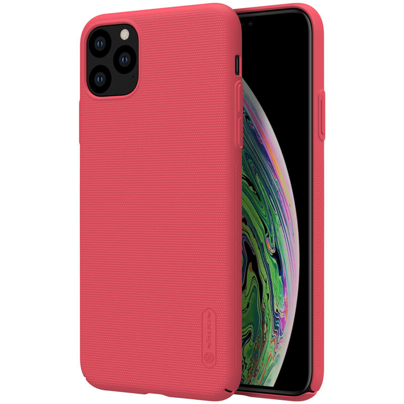 Husa Hard iPhone 11 Pro, Frosted Shield Rosu Nillkin  thumb