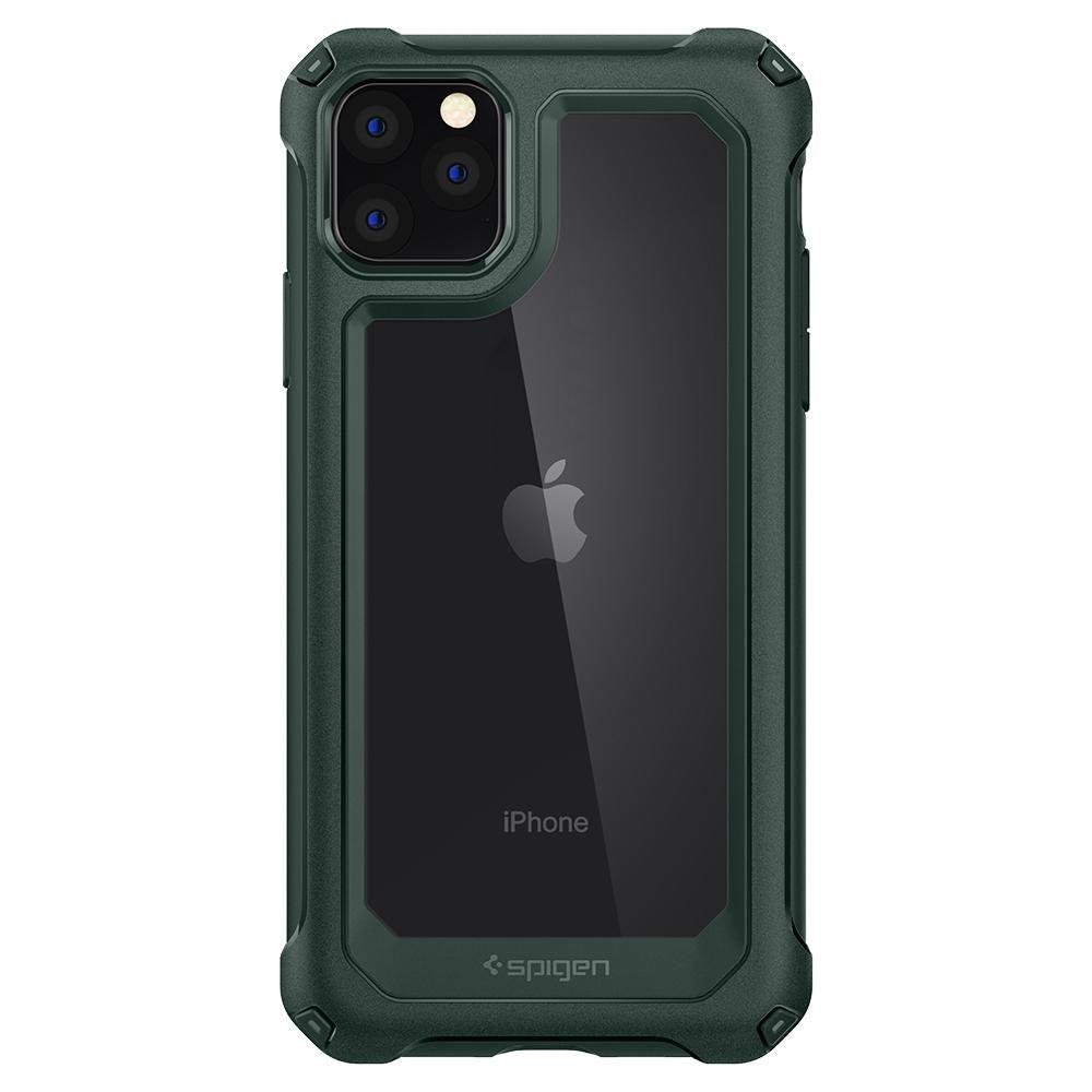 Husa Hard iPhone 11 Pro Hunter Green Gauntlet Spigen  thumb