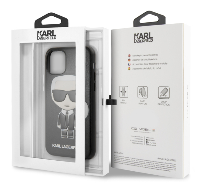 Husa Hard iPhone 11 Pro Karl Lagerfeld Negru thumb