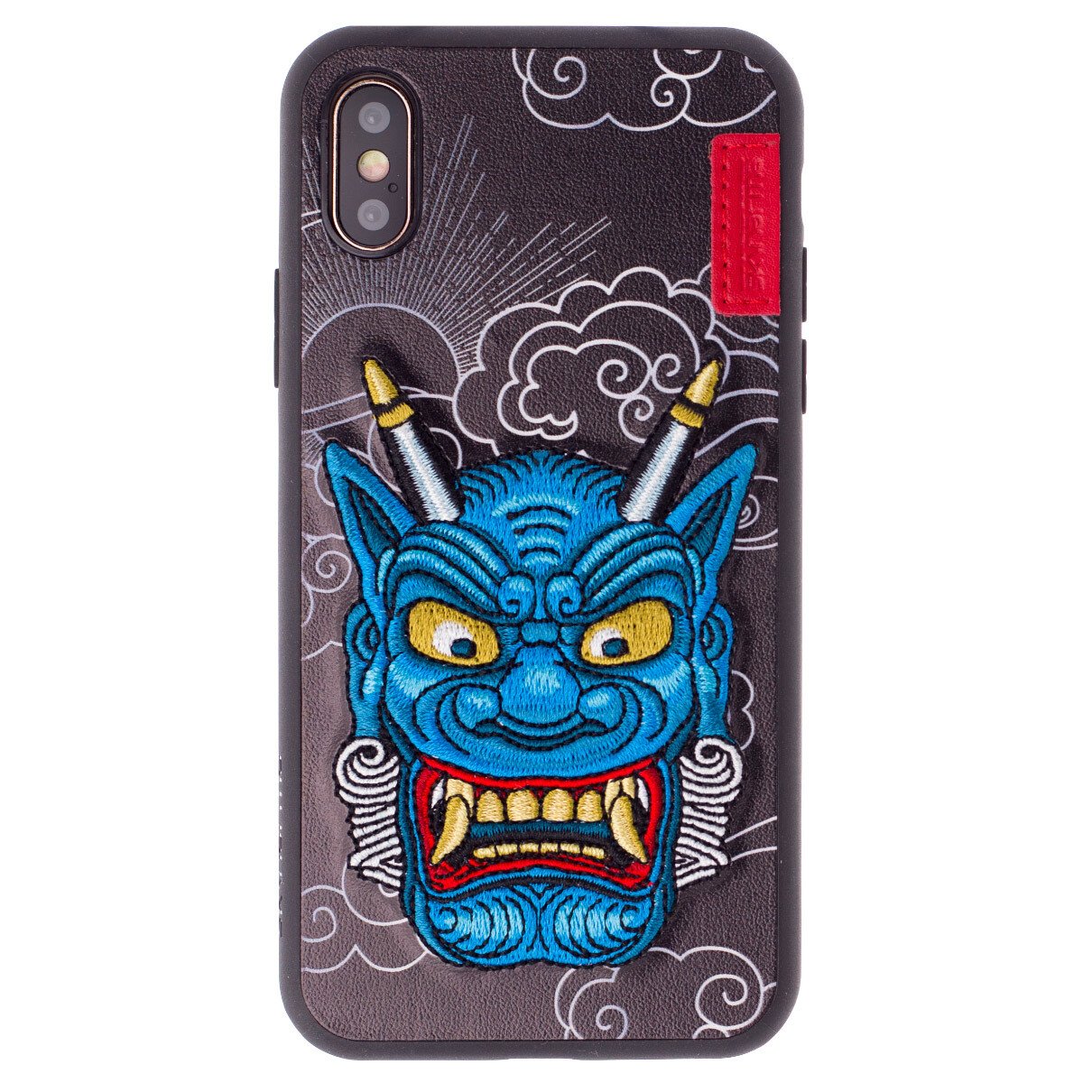 Husa Hard iPhone XS Yokai Akki, Skinarma Albastra thumb