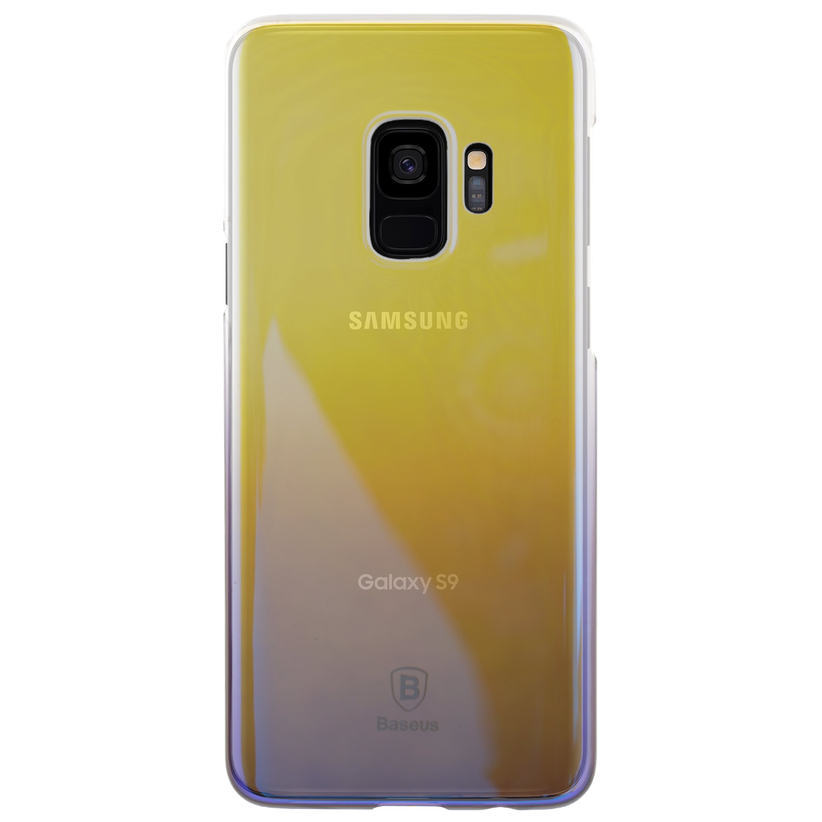 Husa Hard Samsung Galaxy S9, Glaze Baseus Albastra thumb