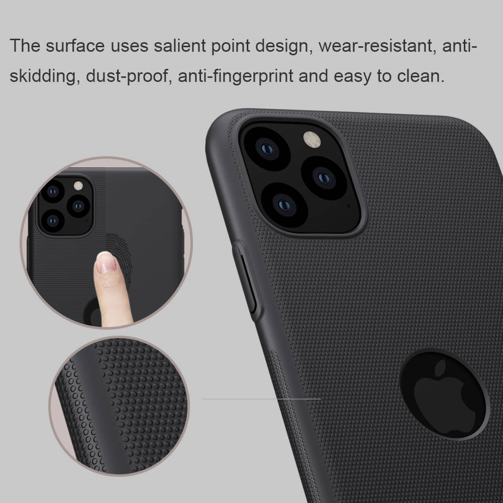 Husa iPhone 11 Pro, Super Frosted Shield Negru Nillkin  thumb