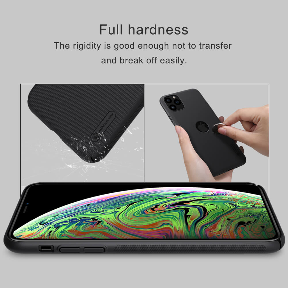 Husa iPhone 11 Pro, Super Frosted Shield Negru Nillkin  thumb