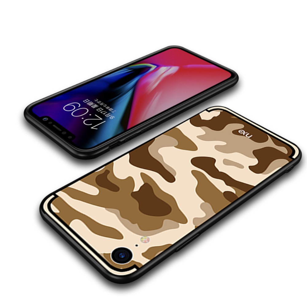 Husa iPhone XR 6.1'' Camouflage Pattern Maro NXE thumb