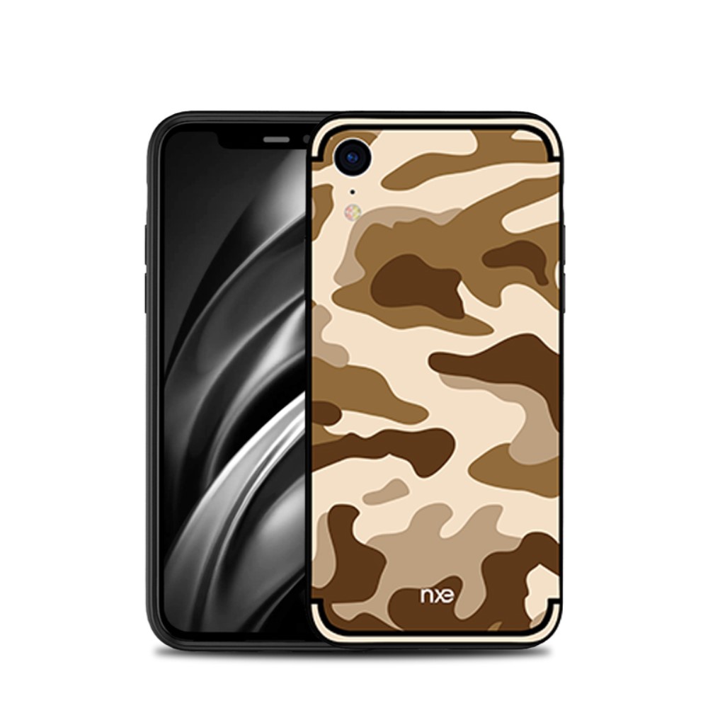 Husa iPhone XR 6.1'' Camouflage Pattern Maro NXE thumb