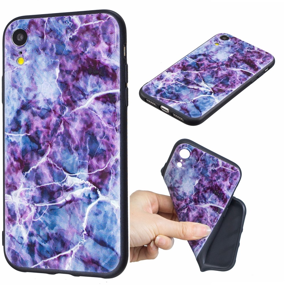 Husa iPhone XR 6.1'' Printing Embossed Marble Texture thumb