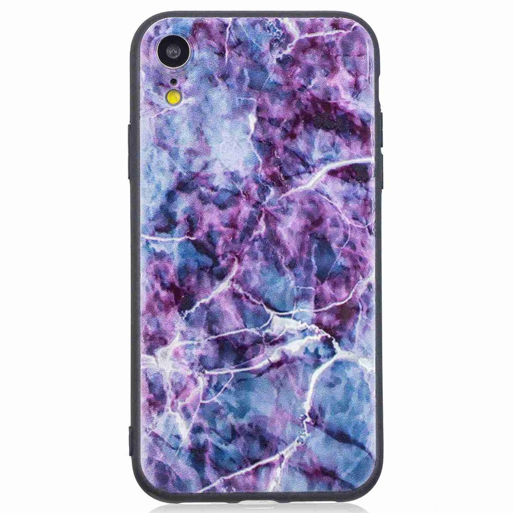 Husa iPhone XR 6.1'' Printing Embossed Marble Texture thumb