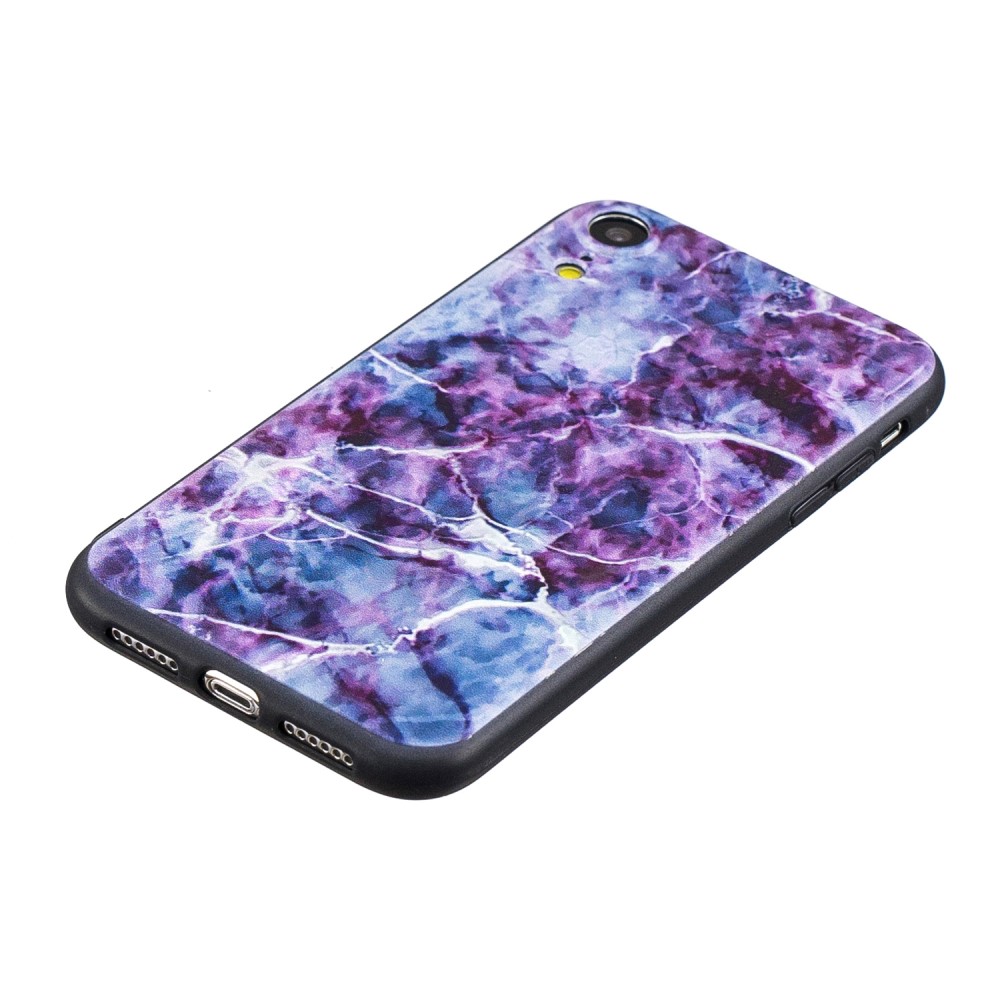 Husa iPhone XR 6.1'' Printing Embossed Marble Texture thumb