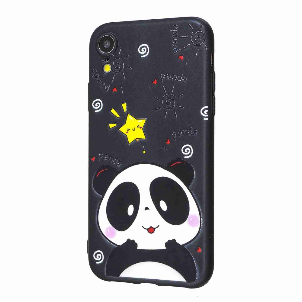 Husa iPhone XR 6.1'' Printing Embossed Panda thumb