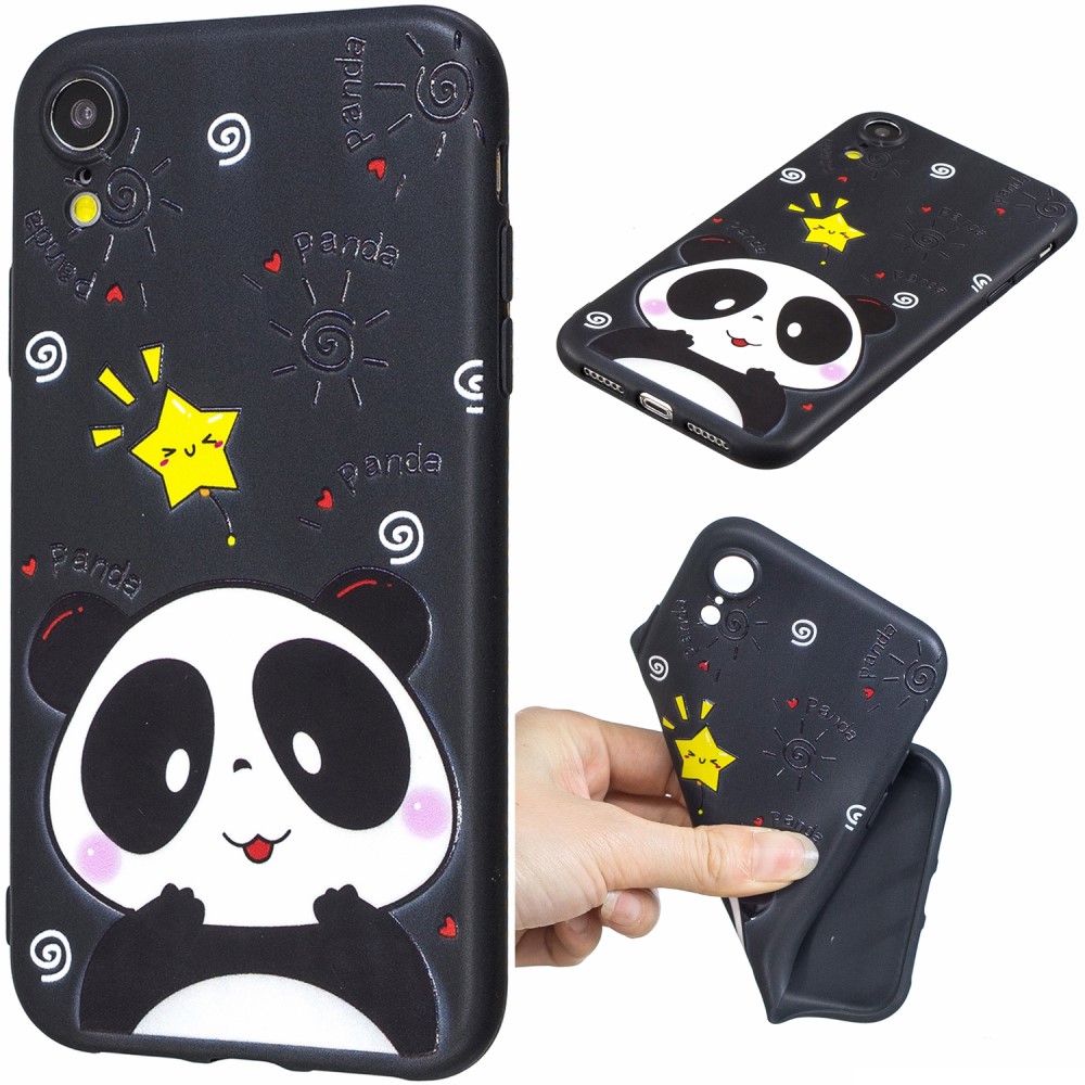 Husa iPhone XR 6.1'' Printing Embossed Panda thumb