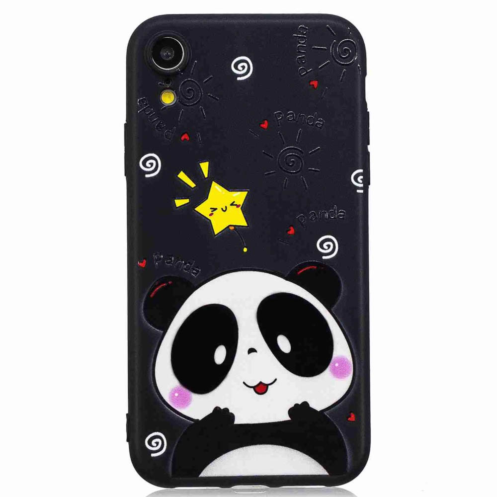 Husa iPhone XR 6.1'' Printing Embossed Panda thumb