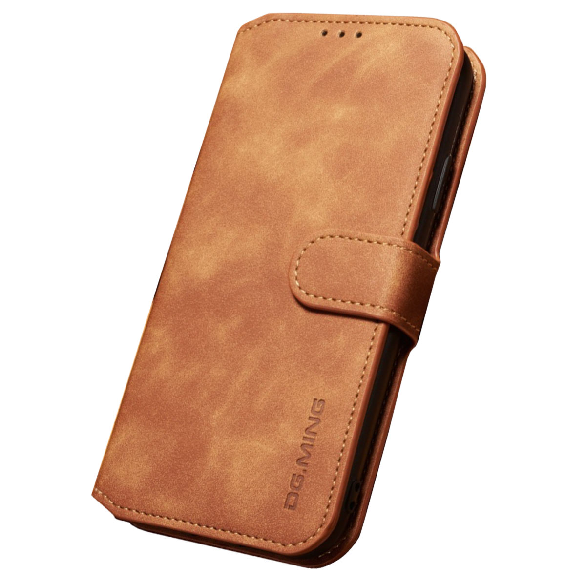 Husa iPhone XR 6.1'' Retro Style Leather, Dg.Ming Maro thumb