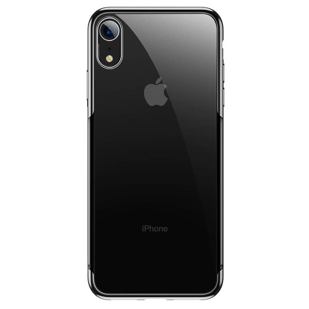 Husa iPhone XR 6.1'' Shining Series Neagra Baseus thumb