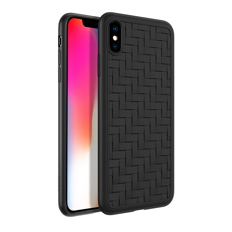 Husa iPhone XR Hoco Tracery, Negru thumb