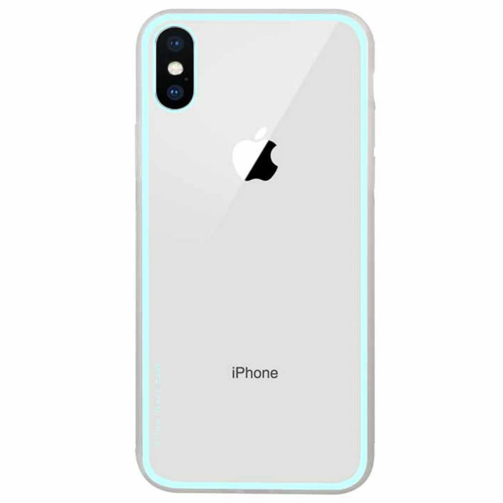 Husa iPhone XS 5.8'', Clear NXE, Verde thumb