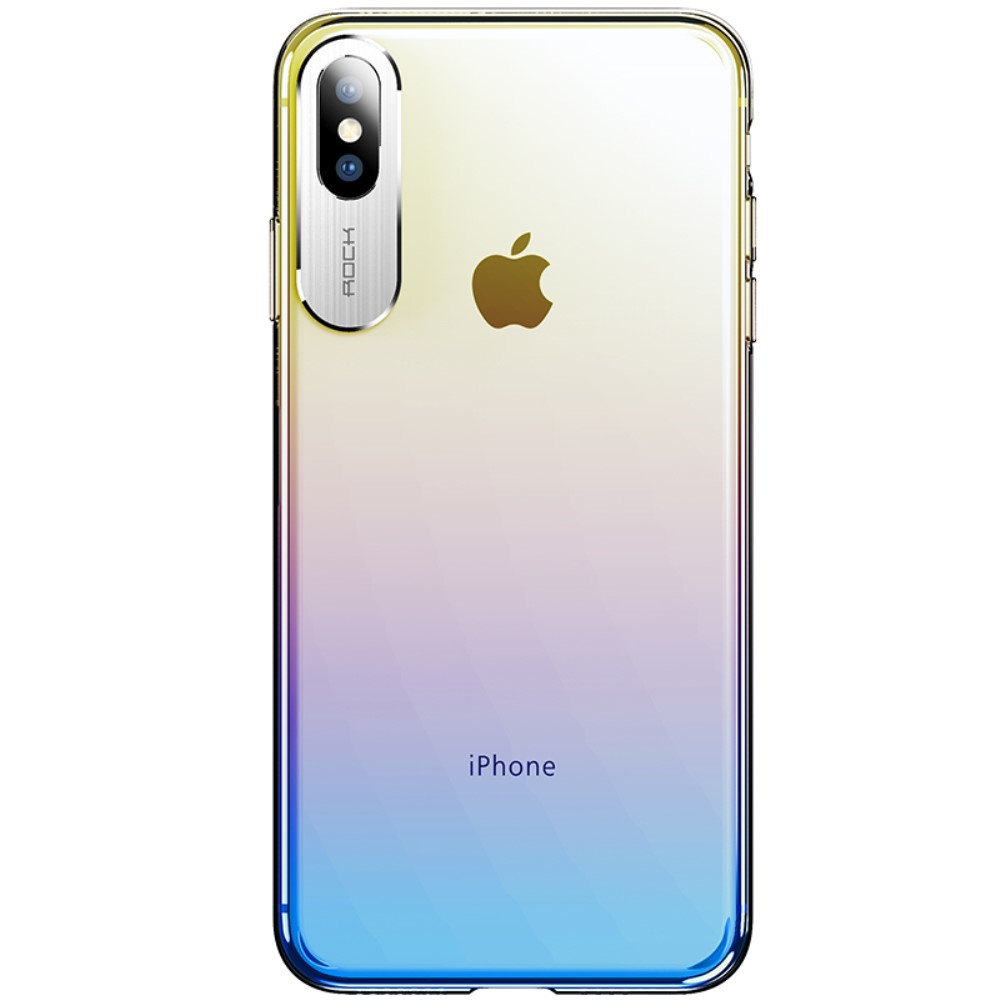 Husa iPhone Xs 5.8'', Rock Aluminium, Albastra thumb