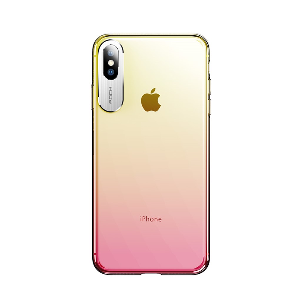 Husa iPhone Xs 5.8'' Rock Aluminium Rosie thumb