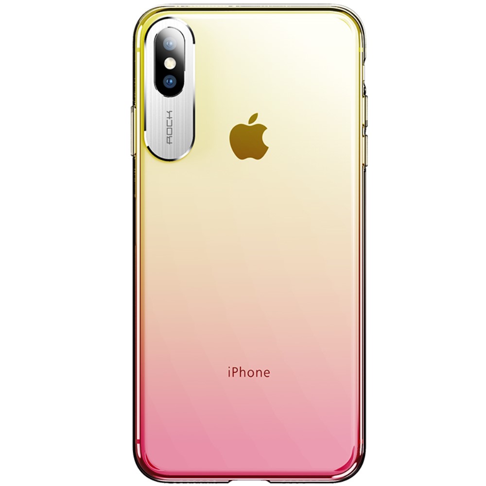 Husa iPhone Xs 5.8'' Rock Aluminium Rosie thumb