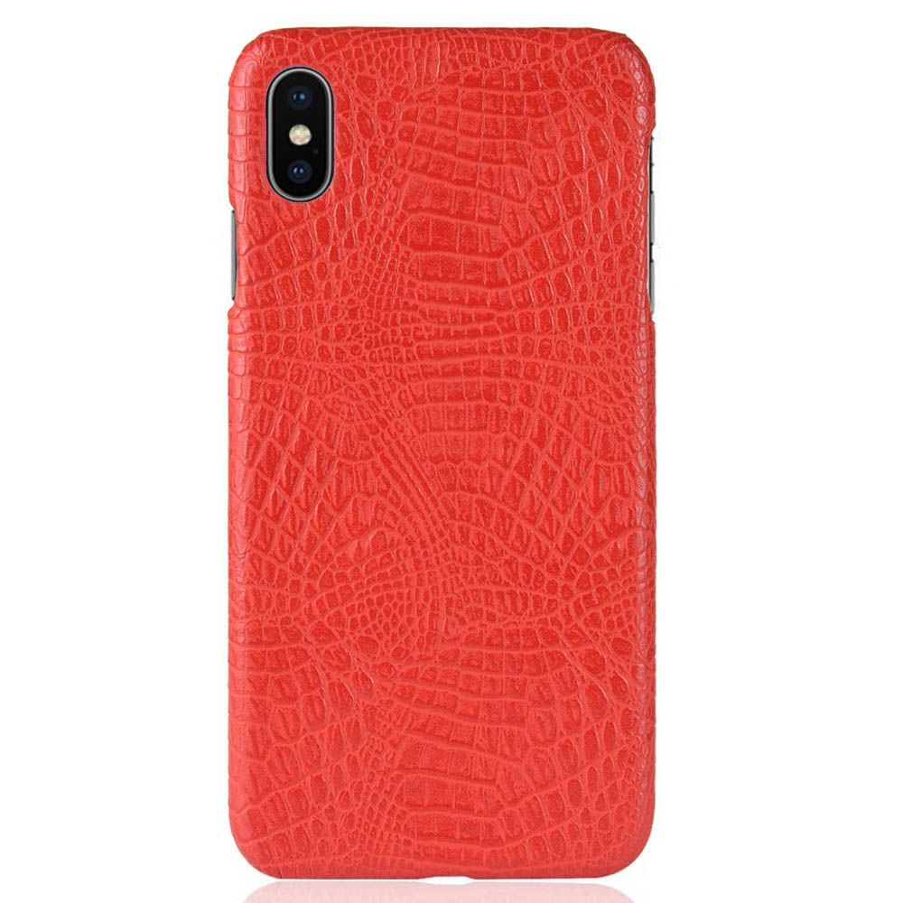 Husa iPhone XS Max 6.5'' Crocodile Texture Rosie thumb