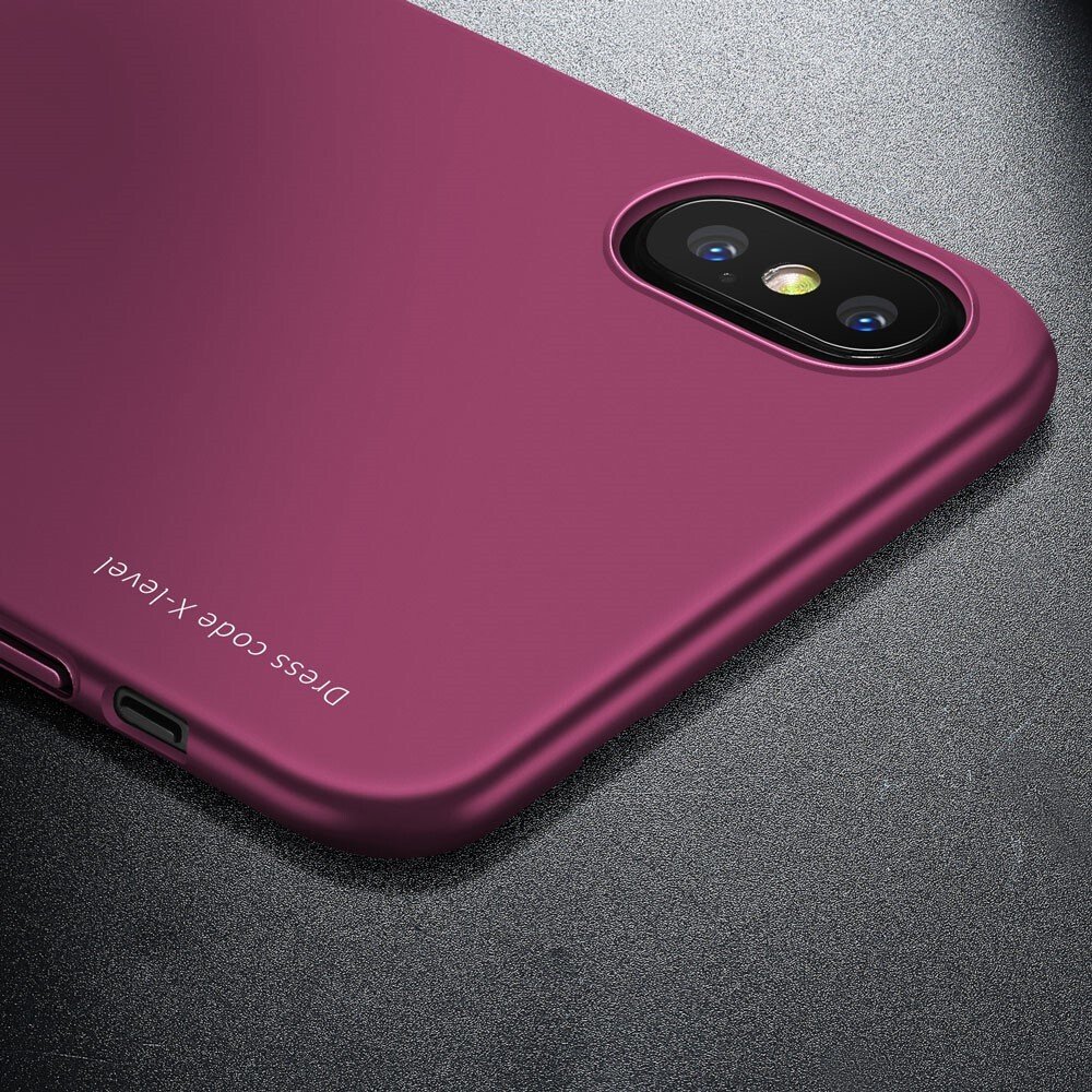 Husa iPhone XS Max 6.5'' Knight Series Bordo X-Level thumb