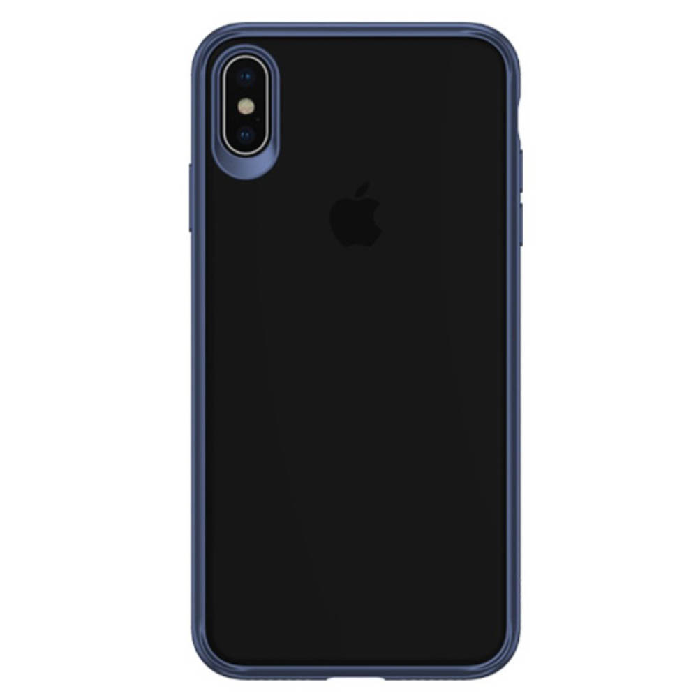 Husa iPhone XS Max 6.5'' Mant Series, Usams, Albastra thumb