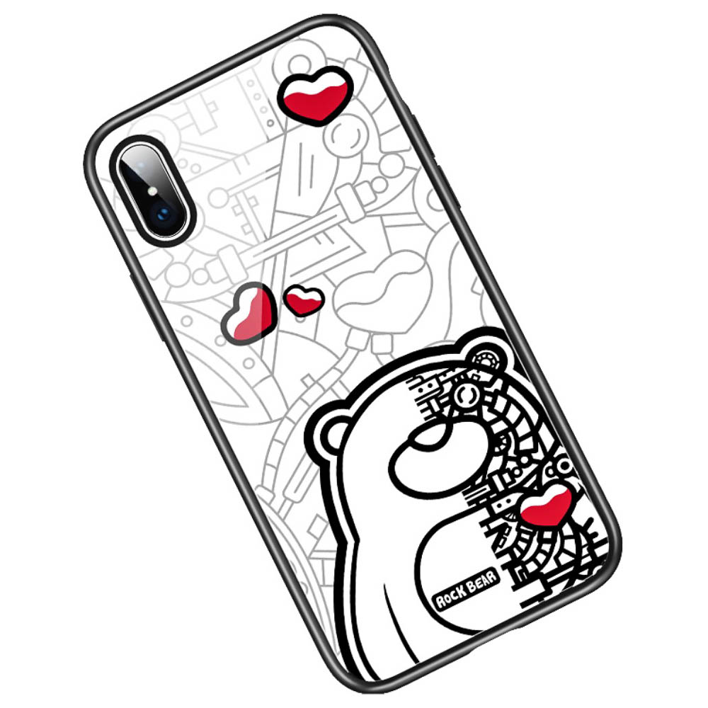 Husa iPhone XS Max 6.5'' Pattern Printing Rock, Machine thumb