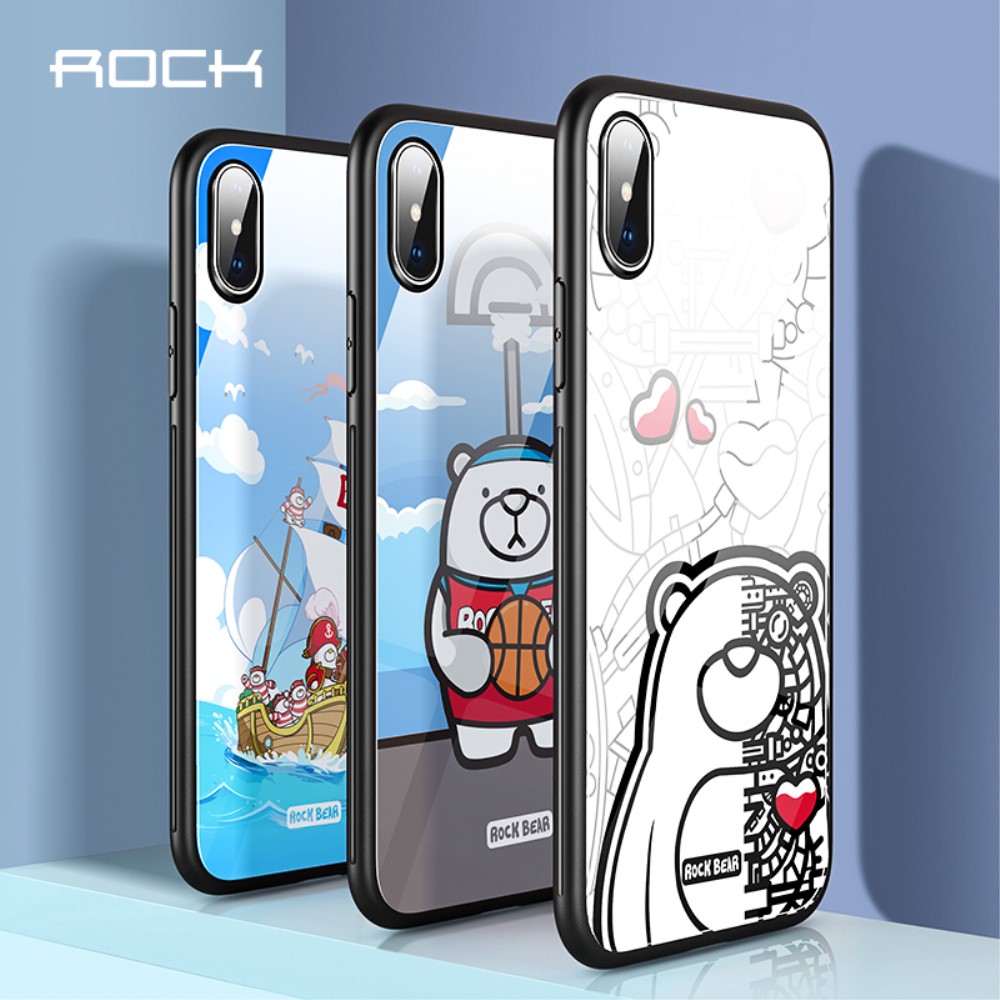 Husa iPhone XS Max 6.5'' Pattern Printing Rock, Machine thumb