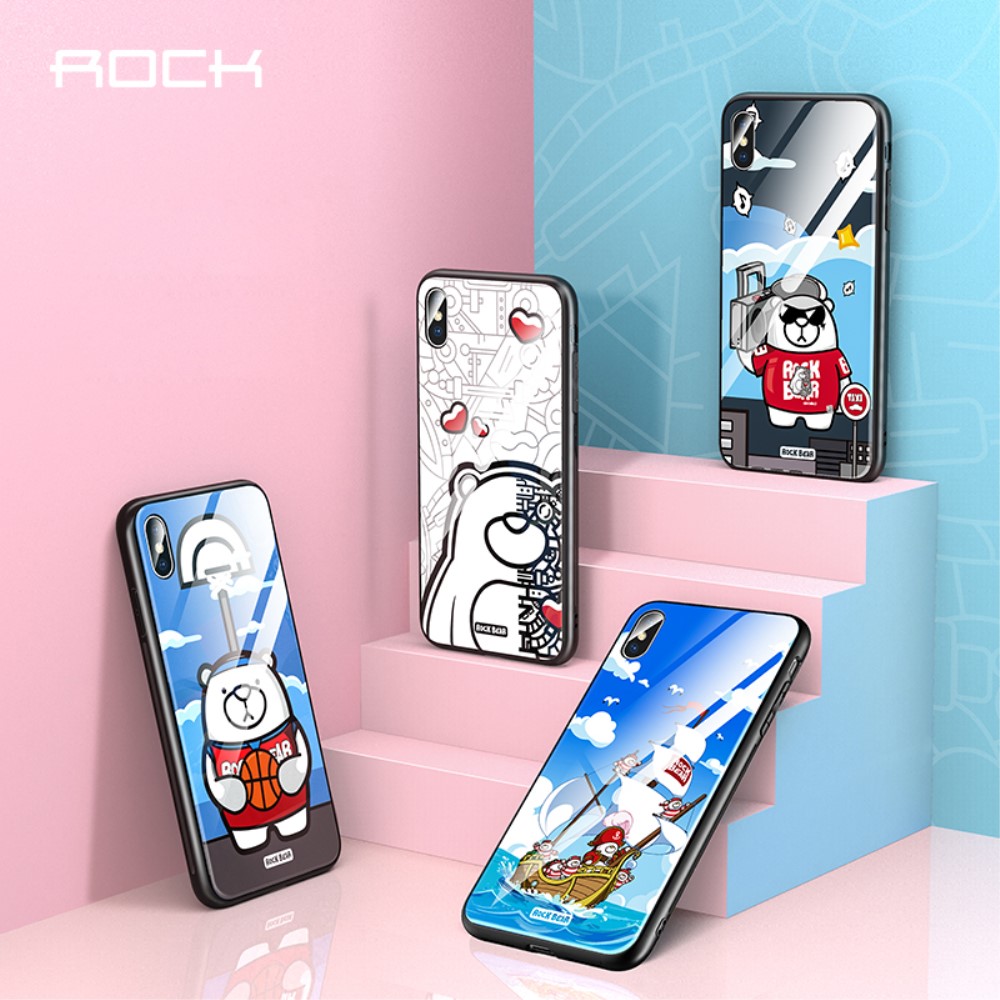 Husa iPhone XS Max 6.5'' Pattern Printing Rock, Machine thumb