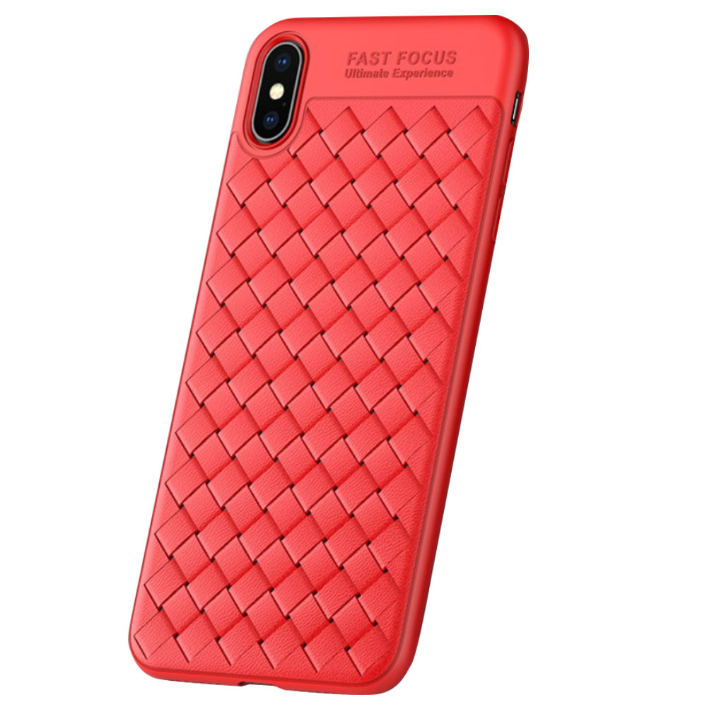 Husa iPhone XS Max 6.5'' Woven Textue, Usams Rosie thumb