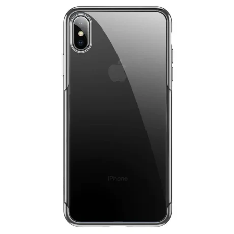 Husa iPhone XS Max 6.5&#039;&#039;,Shining Series, Argintie, Baseus