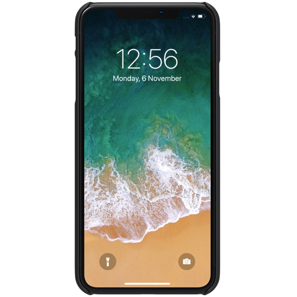 Husa iPhone XS Max Frosted Shield Negru Nillkin  thumb