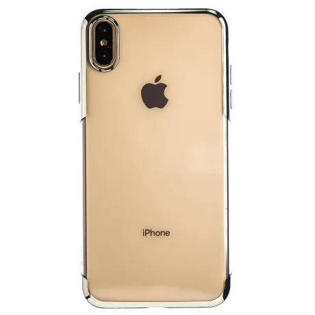 Husa iPhone XS Max Shining, Baseus Argintiu