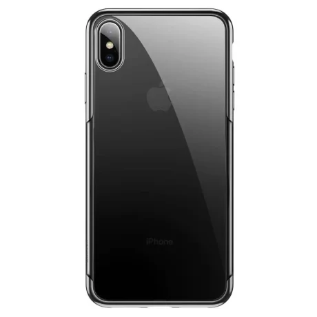 Husa iPhone XS/X 5.8&#039;&#039;,Shining Series, Neagra, Baseus