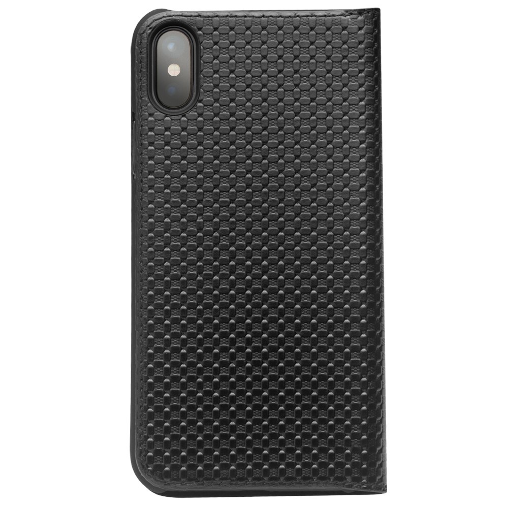 Husa iPhone X/XS Auto Absorbed Black Qialino  thumb